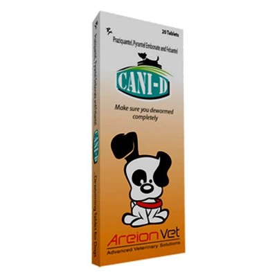 Areionvet Cani-D Complete Deworming 20 tab